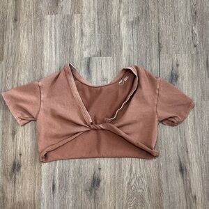 Aerie reversible crop top